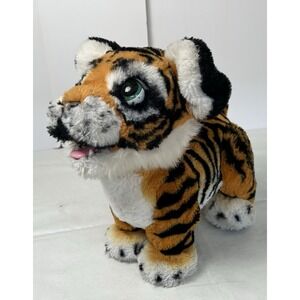 FurReal Roarin' Tyler The Playful Tiger Interactive Plush 15" Tested & Working